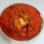 خوراک مرغ و گوجه بادمجان (ران)