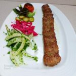 خوراک کباب کوبیده لقمه