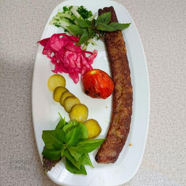خوراک کباب کوبیده