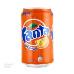 نوشابه قوطی فانتا پرتقالی