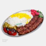 چلو کباب کوبیده