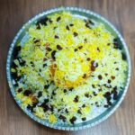 کشمش پلو با مرغ (سینه)